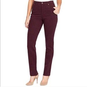 Buffalo David Bitton Royal Plum Purple Mid-Rise Stretch Skinny Jeans Pants 10 30